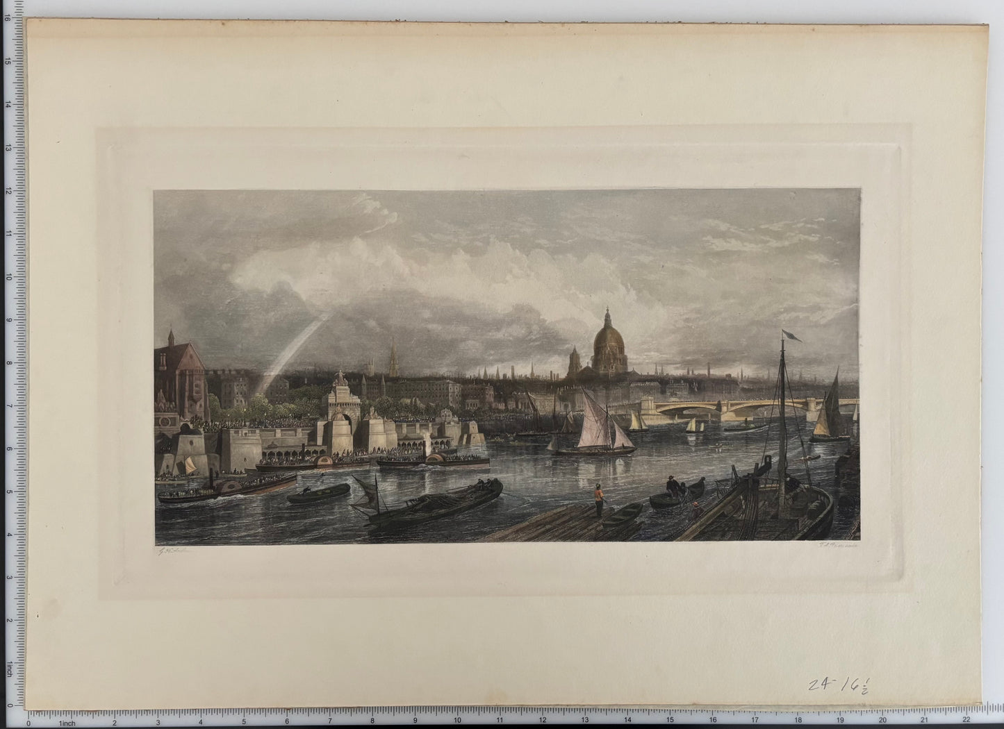 Paris, View of the Seine with the Panthéon