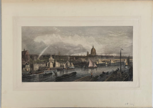 Paris, View of the Seine with the Panthéon