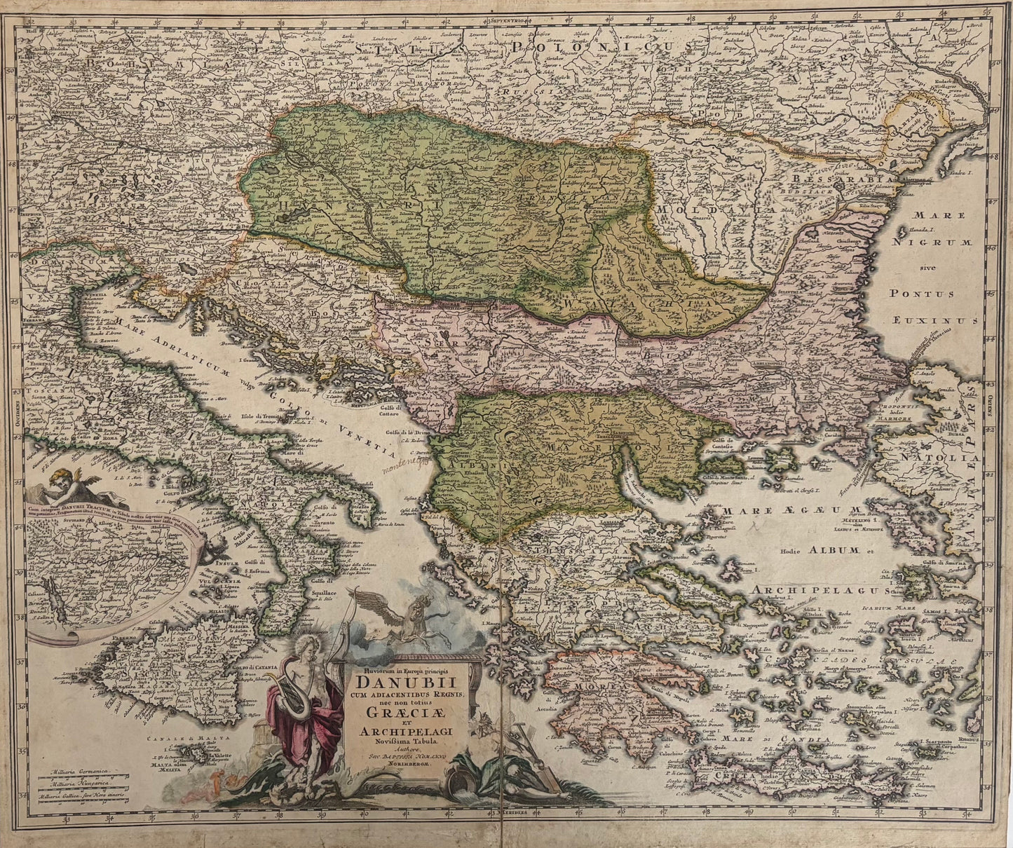 Danubii cum Adiacentibus Regnis, nec non totius Graeciae et Archipelagi