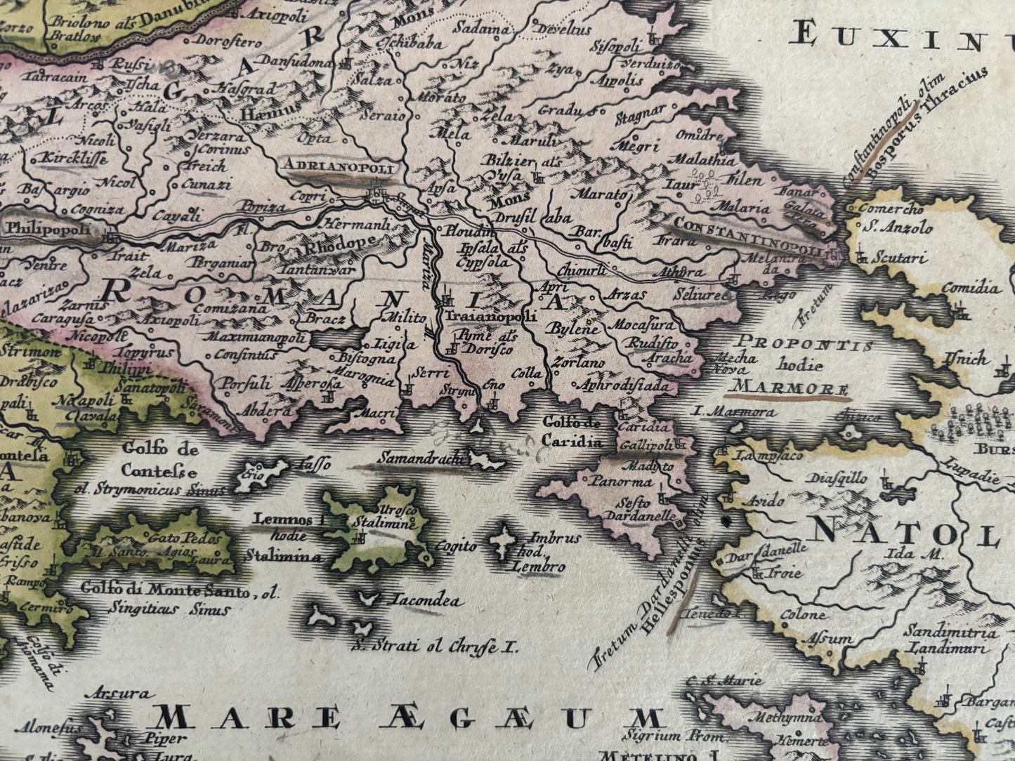 Danubii cum Adiacentibus Regnis, nec non totius Graeciae et Archipelagi