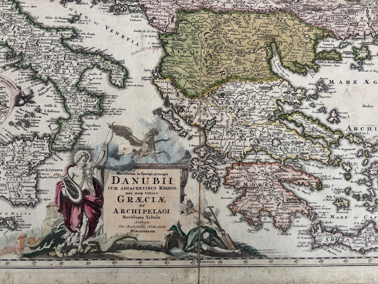 Danubii cum Adiacentibus Regnis, nec non totius Graeciae et Archipelagi