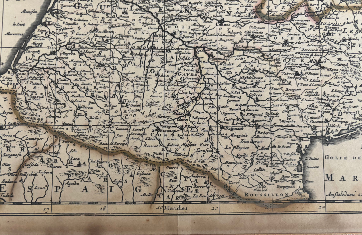 Accuratissima Galliae Tabula — Royaume de France